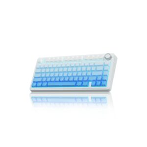 AULA F75 Wireless Mechanical Keyboard Star Vector Switch Gradient Blue