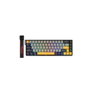 AULA WIN68 HE Hall Effect Magnetic Switch Gaming Keyboard Grey Yellow