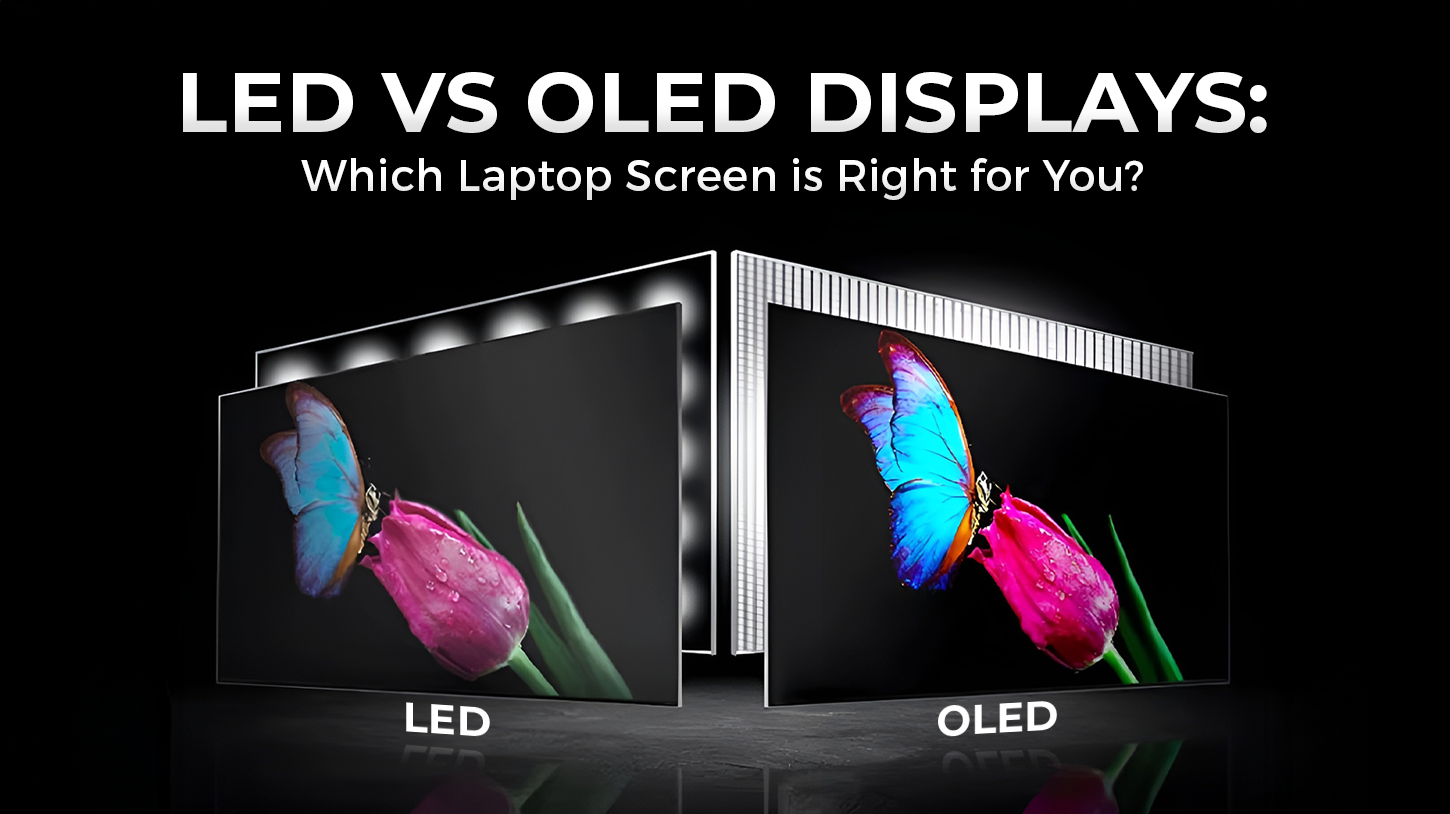 OLED or LED laptop display