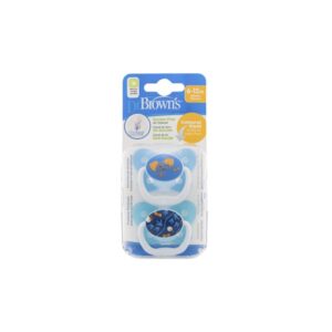 Prevent Butterfly Soother Stage 2(2 Pack) blue