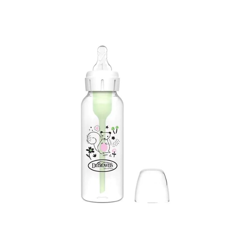 Dr. Brown’s 250mL Narrow Anti-Colic Options+ Squirrel design Bottle