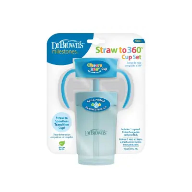 Dr. Brown's Straw to 360 Cup Set package