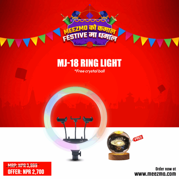 MJ-18 Ring Light(Free Crystal Ball)