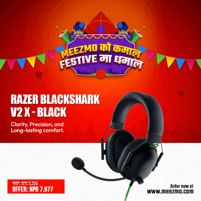 Razer Blackshark v2 X - Black