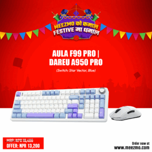 Combo of Aula F99 Pro and Dareu A950 Pro