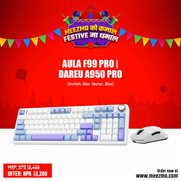 Combo of Aula F99 Pro and Dareu A950 Pro