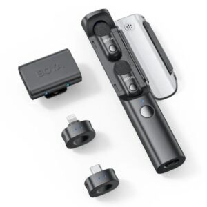 BOYA Magic-03 Wireless Microphone (USB-C + Lightning)
